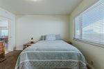 Located off the main entry near the dining and living area